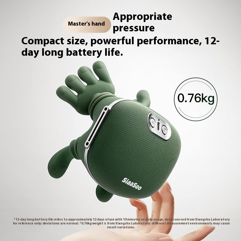 Bionic heated neck and shoulder massager for back and muscle pain relief